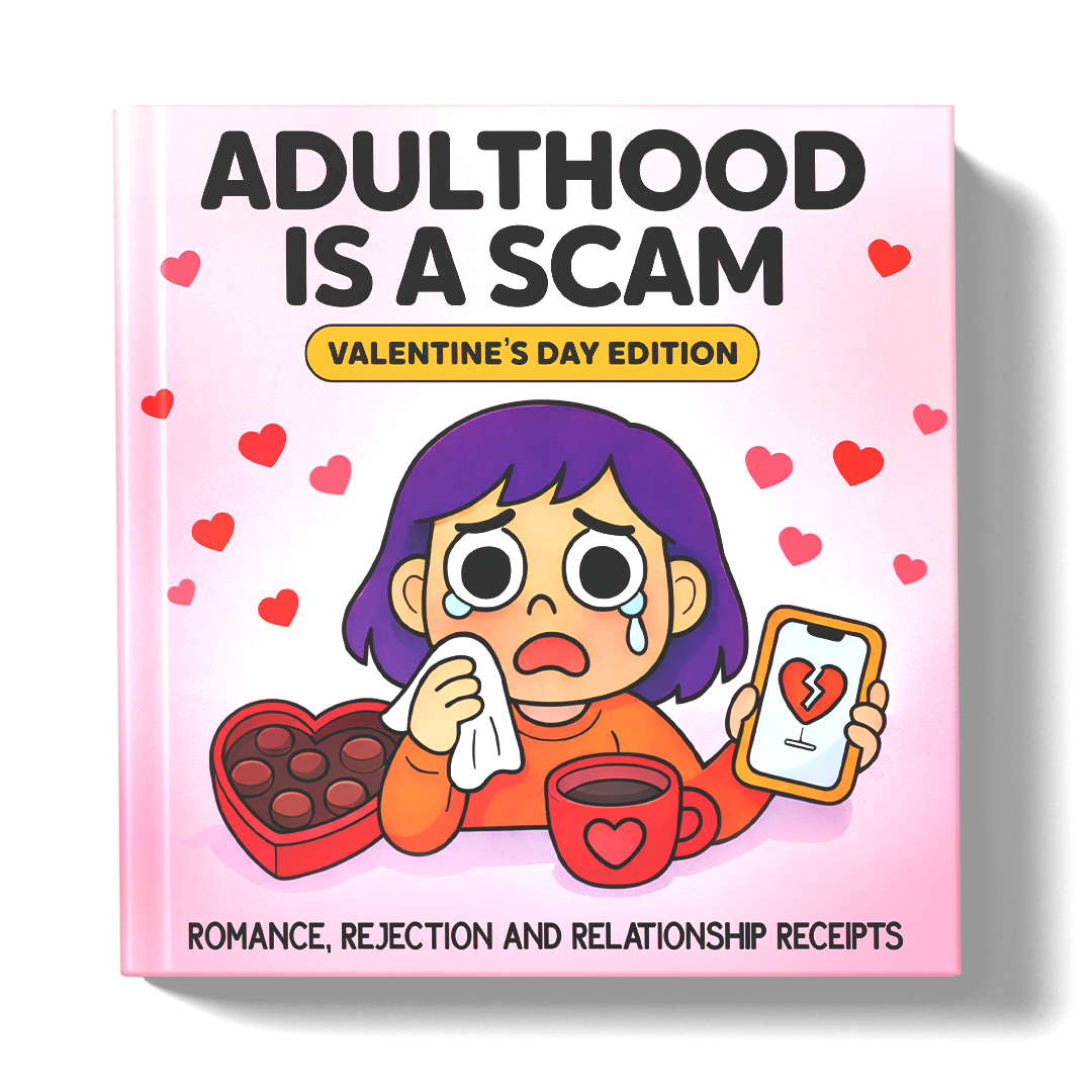 Adulthood-is-a-scam_Valentines-Edition)Front_Cover